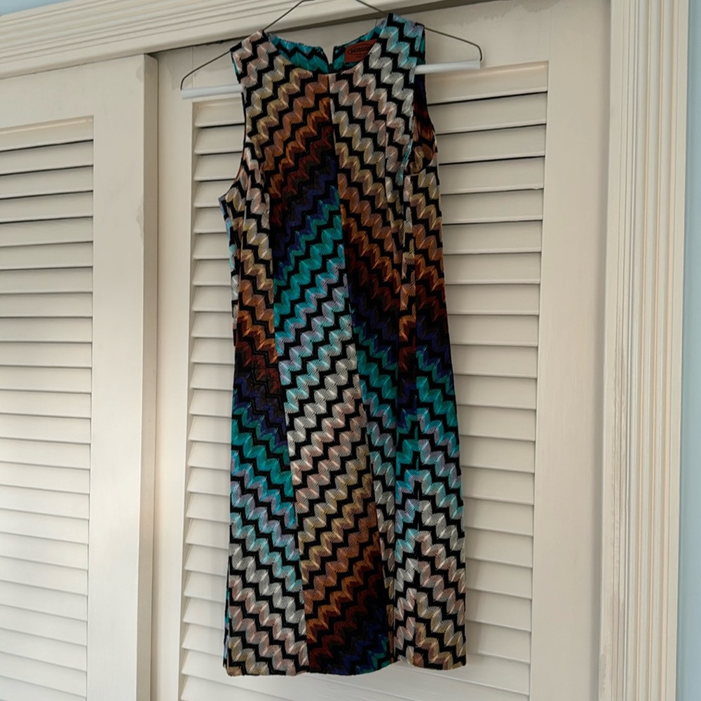 Colorful Missoni dress tailored to sized 00